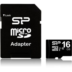 Kartë Memorie SD CARD Micro 16GB Silicon Power SDHC CL.10 inkl. Adapter