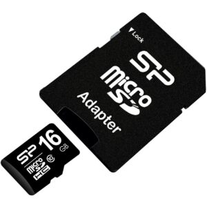 Kartë Memorie SD CARD Micro 16GB Silicon Power SDHC CL.10 inkl. Adapter