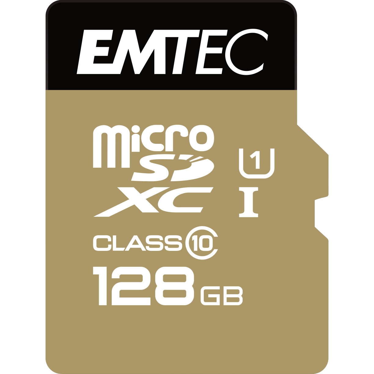 Kartë Memorie SD CARD Emtec m128GB UHS-I U1 EliteGold + Adapter