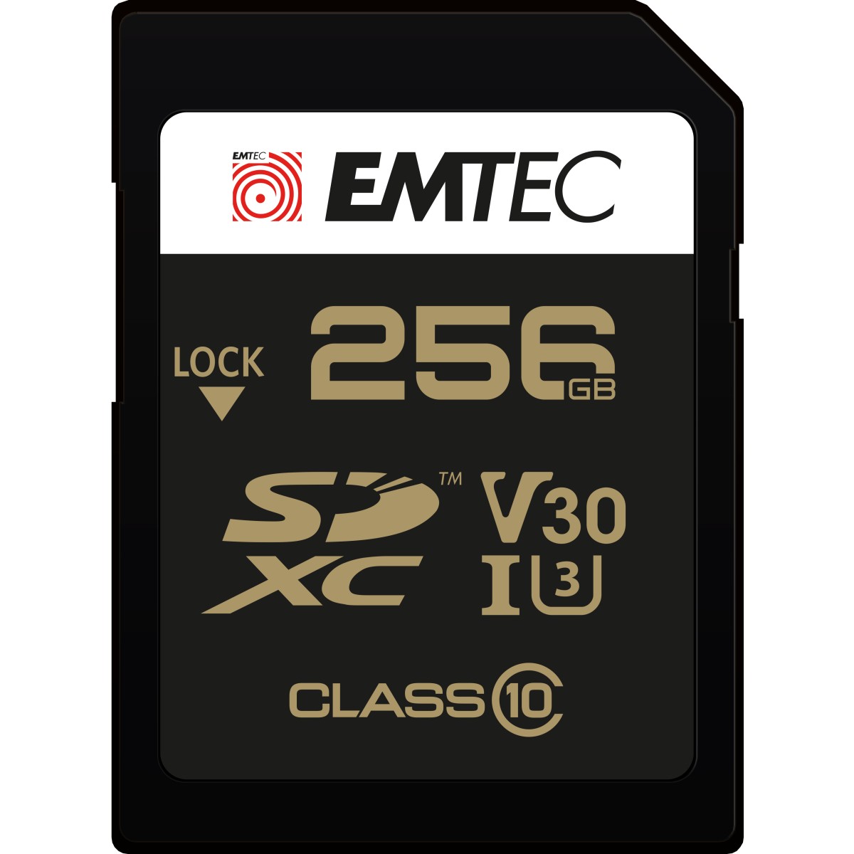 Kartë Memorie SD CARD Emtec 256GB UHS-I U3 V30 SpeedIN Pro