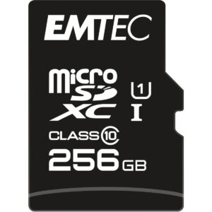 Kartë Memorie SD CARD Emtec m256GB UHS-I U1 EliteGold + Adapter