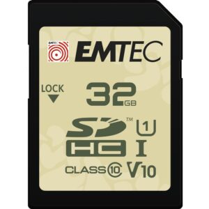 Kartë Memorie SD CARD Emtec 32GB UHS-I U1 V10 Outdoor