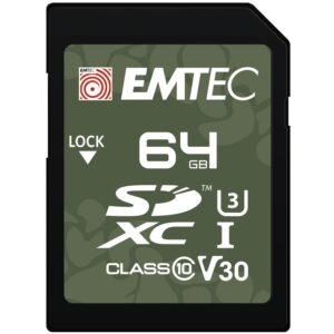 Kartë Memorie SD CARD Emtec 64GB UHS-I U3 V30 Outdoor
