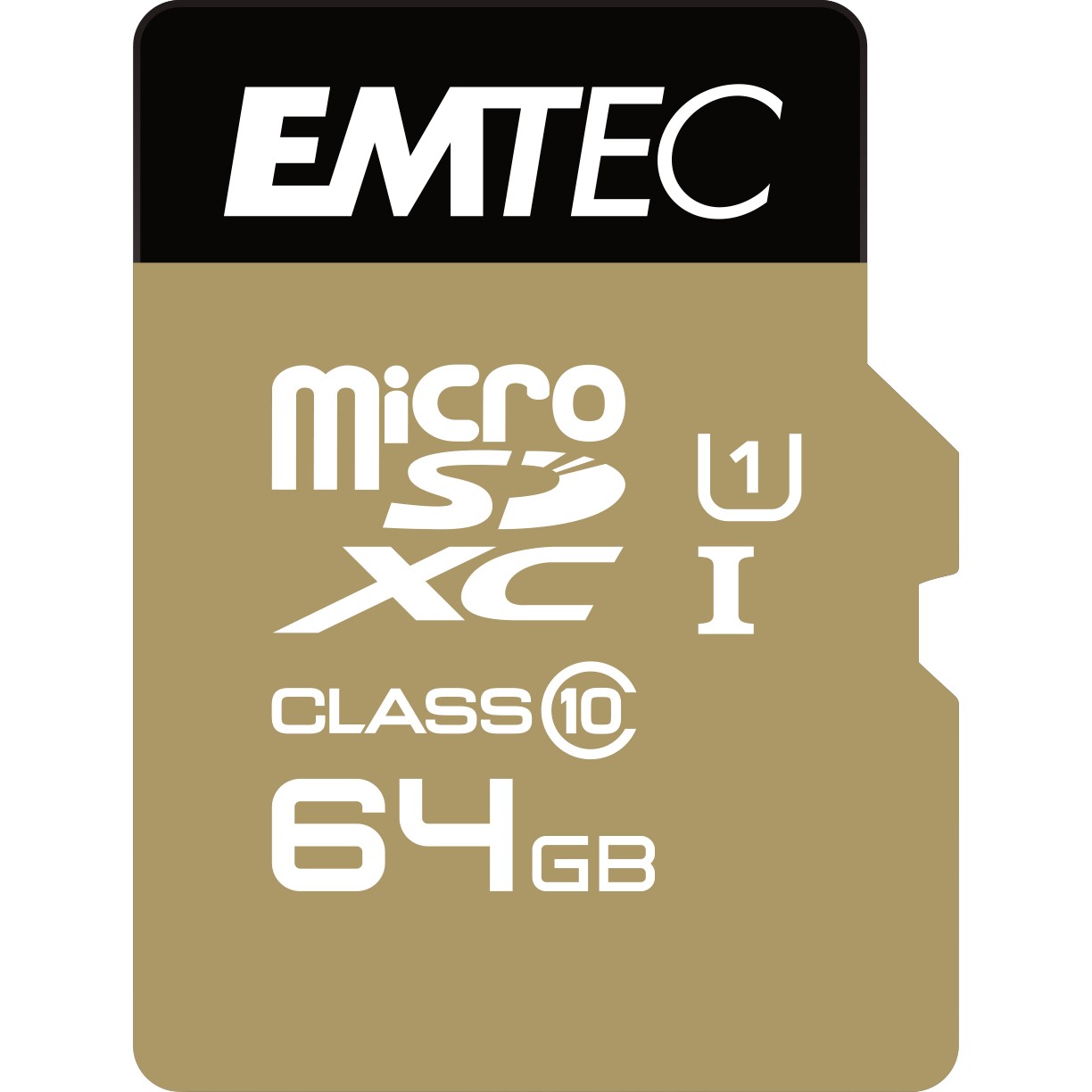 Kartë Memorie SD CARD Emtec m64GB UHS-I U1 EliteGold + Adapter