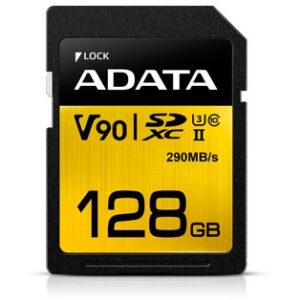 Kartë Memorie SD CARD 128GB ADATA SDXC (UHS-II U3 Class 10)