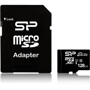 Kartë Memorie SD CARD Micro128GB Silicon Power UHS-1 Elite/CL.10 inkl. Adap