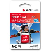 Kartë Memorie SD CARD AgfaPhoto SDHC Karte 16GB High Speed Class 10 UHS I U1 V10