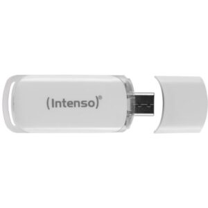 USB Flash Drive STICK Intenso Flash Line 32 GB - e bardhë