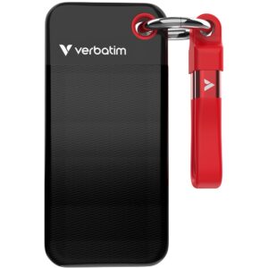 USB Flash Drive STICK S 2TB Verbatim Pocket SSD USB 3.2 - e zezë