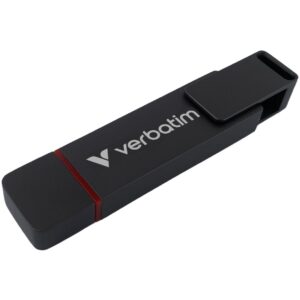 USB Flash Drive STICK Verbatim Dual QuickStick 128GB USB-A/C 3.2 Gen1 - e zezë