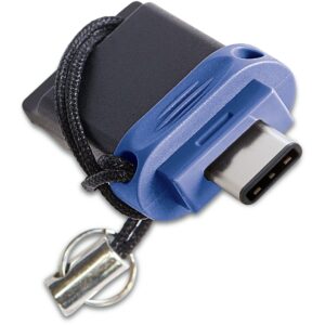 USB Flash Drive STICK 64GB Verbatim 3.0 Store'n Go Dual - e zezë
