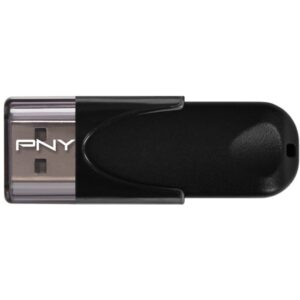 USB Flash Drive STICK 64GB PNY 4 USB 2.0 - e zezë
