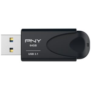 USB Flash Drive STICK 64GB PNY 4 USB 3.1 - e zezë