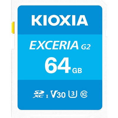 Kartë Memorie SD CARD KIOXIA Exceria 64GB Gen 2.