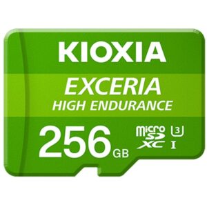 Kartë Memorie SD CARD KIOXIA microSD-Exceria High Endurance 256GB