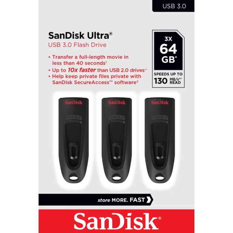 USB Flash Drive STICK ULTRA 64GB USB 3.0 FLASH DRIVE
