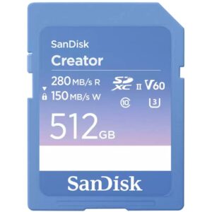 Kartë Memorie SD CARD SanDisk Creator SD UHS-II 512GB