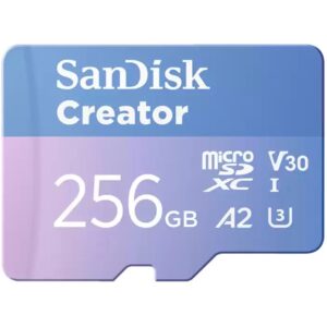 Kartë Memorie SD CARD SanDisk Creator MicroSD 256GB