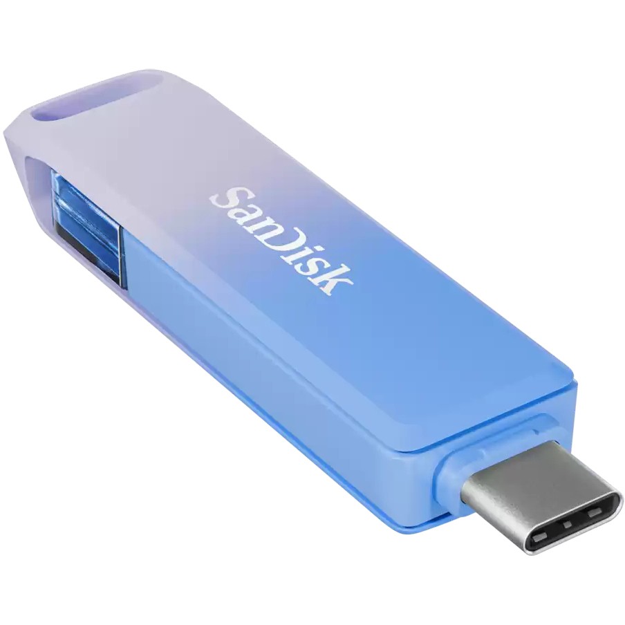 USB Flash Drive STICK SanDisk Creator Phone Drive Lightning/USB-C 256GB - Blu - Figura 2