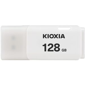 USB Flash Drive STICK KIOXIA USB 2.0 TransMemory U202 128GB - e bardhë