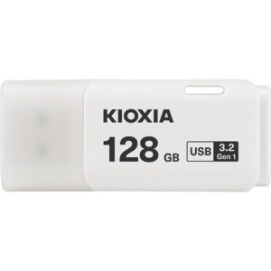 USB Flash Drive STICK KIOXIA USB 3.0 TransMemory U301 128GB - e bardhë