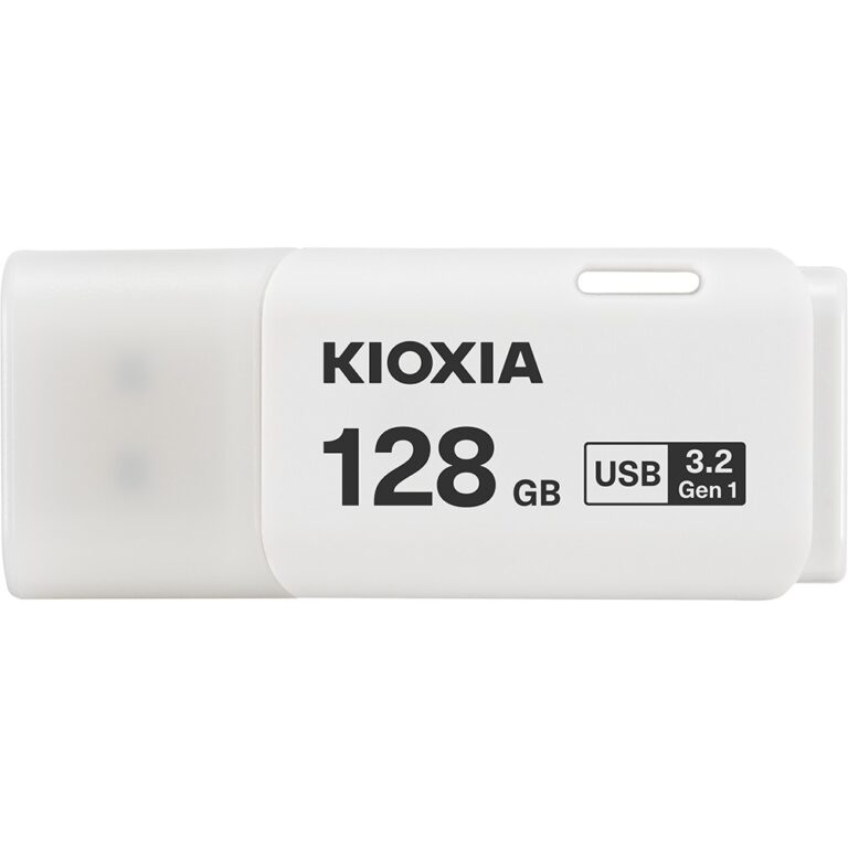 USB Flash Drive STICK KIOXIA USB 3.0 TransMemory U301 128GB - e bardhë