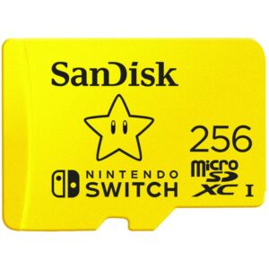 Kartë Memorie SD CARD SanDisk Nintendo Switch microSDXC 256GB 100/90 MB/s A1 UHS-I