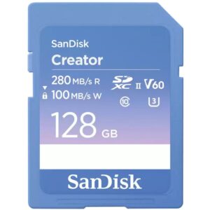 Kartë Memorie SD CARD SanDisk Creator SD UHS-II 128GB