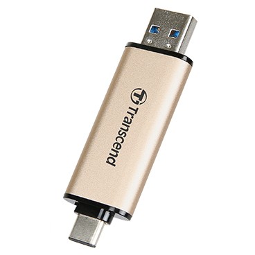 USB Flash Drive STICK 256GB Transcend JetFlash 930C USB 3.2 420/400MB/s - Gold - Figura 2