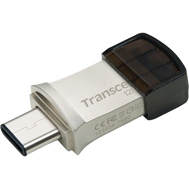 USB Flash Drive STICK 128GB Transcend JetFlash 890 USB3.1 Typ-C/A