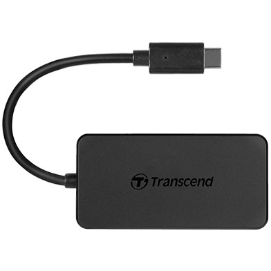 USB-HUB 4-Port Transcend USB3.1 TYPE-C HUB2C ohne Netzteil