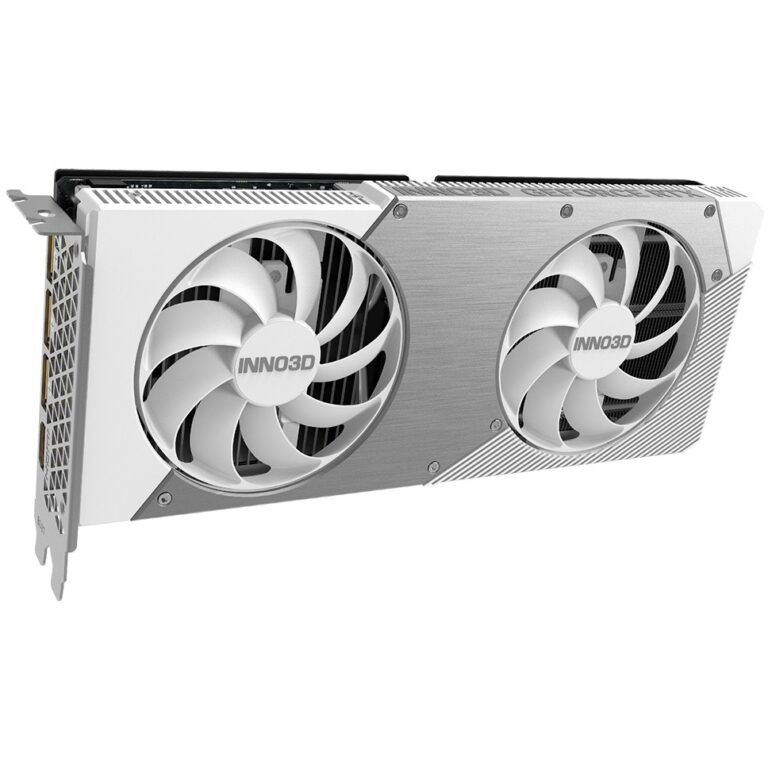 Kartelë Grafike NVIDIA Inno3D RTX5060 Twin X2 OC WHITE 8GB GDDR7 HDMI 3xDP