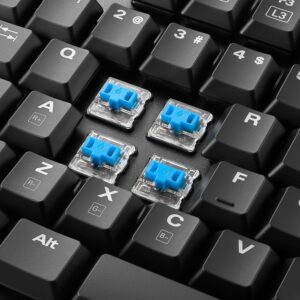 Tastierë Gaming Sharkoon PureWriter RGB Kailh Choc Wired / AZERTY – Zezë 6