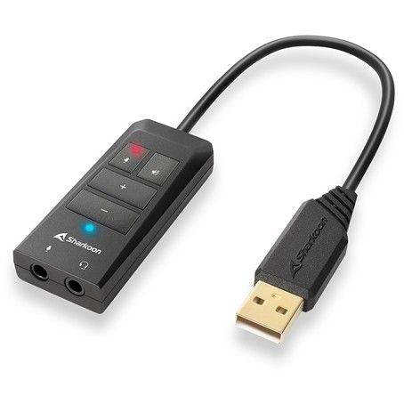 Adapter USB Sharkoon SB2 Audio - Zezë
