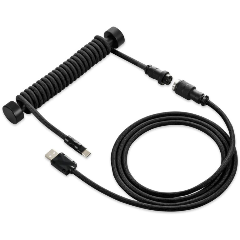 Kabllo USB Sharkoon SGK50 Aviator / Spirale / 1.85 m / KILLER SGK50 S4 - Zezë