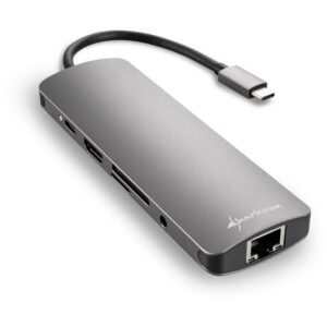 Sharkoon Adapter USB 3.0 Type‑C Combo - Gri