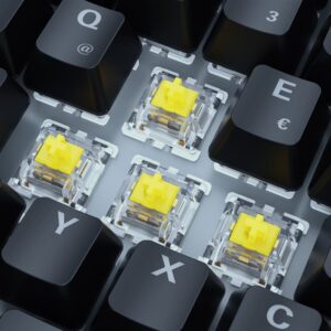 Tastierë Gaming Sharkoon SGK50 S3 Gateron Yellow Wired / QWERTZ – Zezë 8