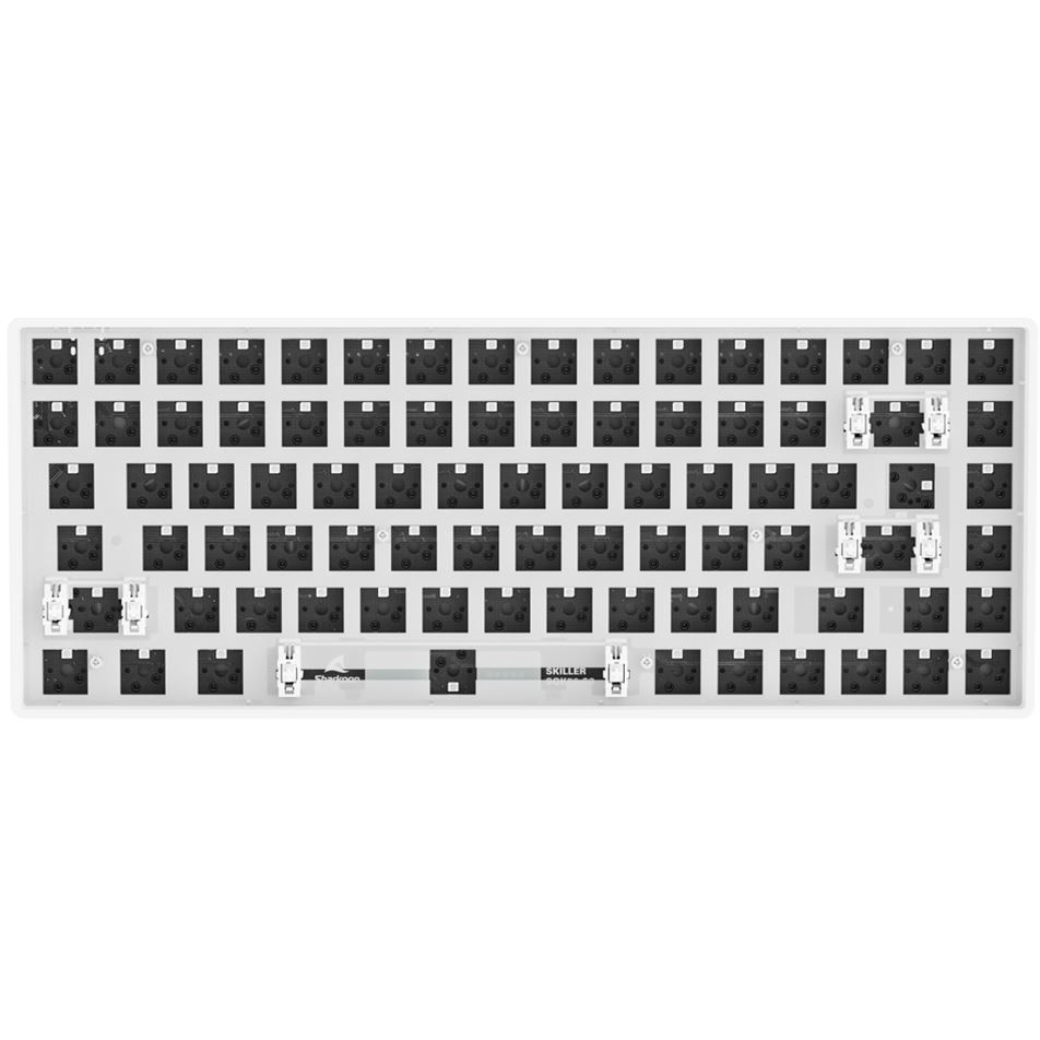 Tastierë Gaming Sharkoon SGK50 S3 Barebone / No Keycaps - Bardhë