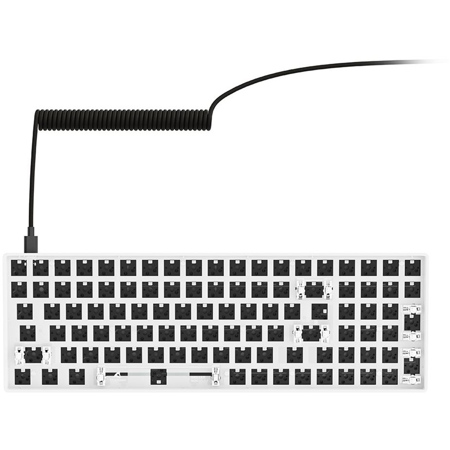 Tastierë Gaming Sharkoon SGK50 S2 Barebone / No Keycaps - Bardhë - Figura 5