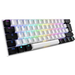 Tastierë Gaming Sharkoon SKILLER SGK50 S4 Kailh Red Wired / QWERTZ / German Language – Bardhë / Zezë 8