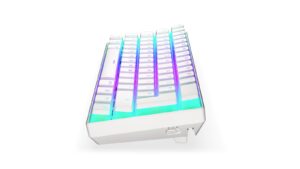 Tastierë Gaming Endorfy Thock Compact Kailh Box Red / Wireless & Wired / German Language – Bardhë 6