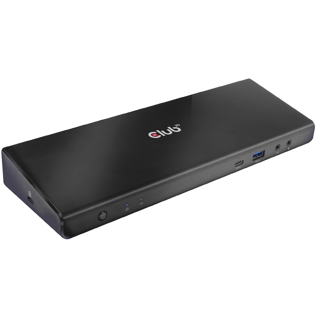 Docking Station Club3D USB-C / 6x USB 3.0 / 2x DisplayPort / HDMI / LAN / Audio / 4K - Zezë - Figura 2