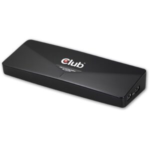 Docking Station Mini Club3D USB 3.0 / 3x USB 3.0 / HDMI / DisplayPort / DVI / 4K - Zezë