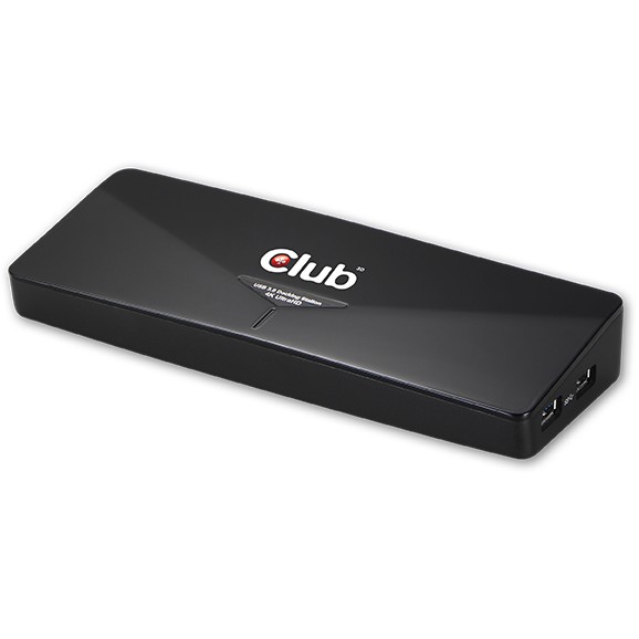 Docking Station Mini Club3D USB 3.0 / 3x USB 3.0 / HDMI / DisplayPort / DVI / 4K - Zezë