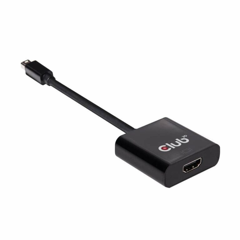 Adapter MiniDisplayPort Club3D / HDMI 2.0 / 3D / 4K60Hz / Aktiv / Polybeutel
