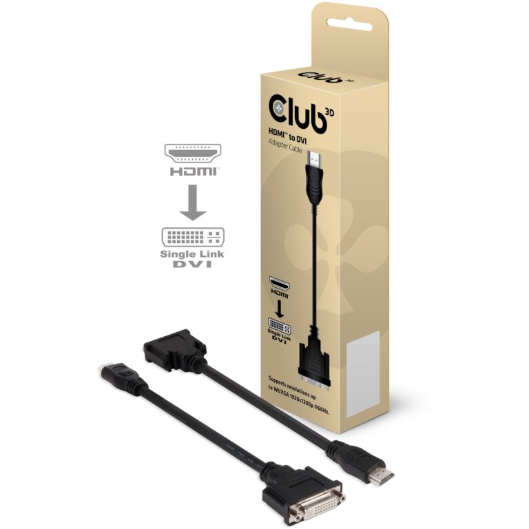 Adapter HDMI Club3D / HDMI → DVI / St/Bu