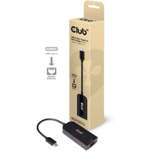 Club3D Adapter USB 3.2 Type‑C → RJ45 / 2.5Gb / St–Bu