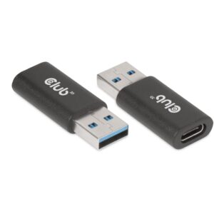 Club3D Adapter USB 3.2 Type‑A ↔ USB 3.2 Type‑C / St–Bu
