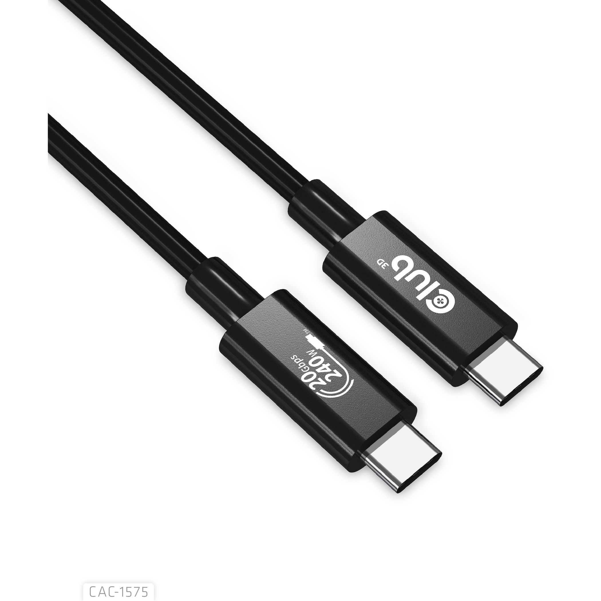 Kabllo USB Club3D 4.0 / Typ‑C PD 240W / 4K / 20Gbps / 2.0m - Zezë