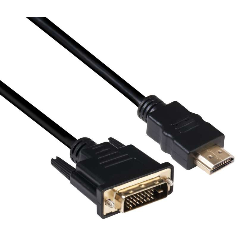 Kabllo DVI - HDMI / Club3D / 1.4 / 2m / 4K30Hz / ST - ST